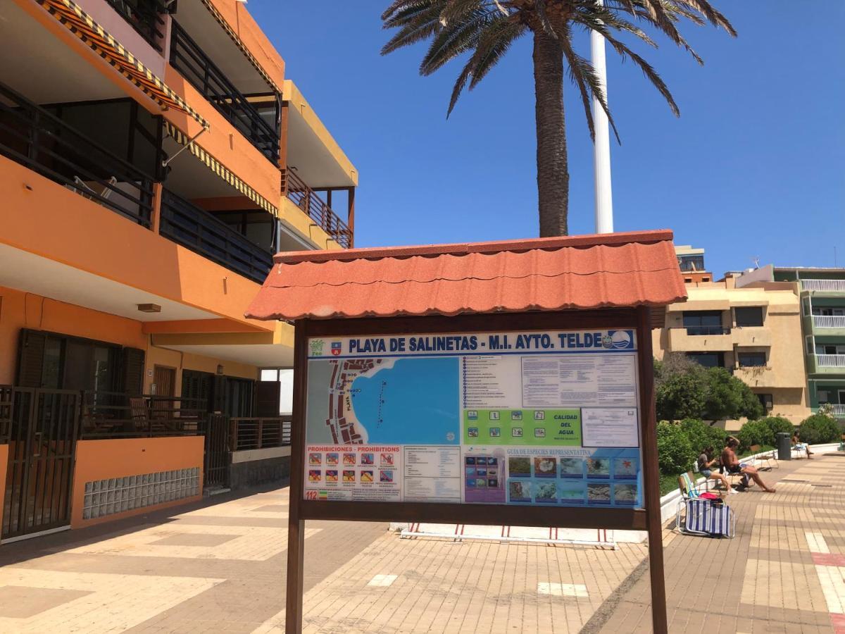 Espectacular En Primera Linea De La Playa Telde Exterior photo